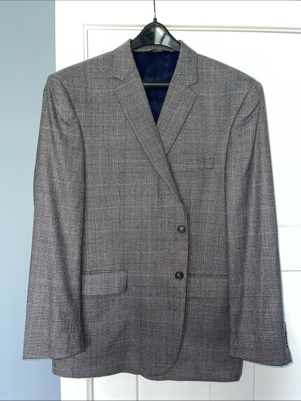 Jos. A. Bank Men's Gray Glen Plaid Sport Coat